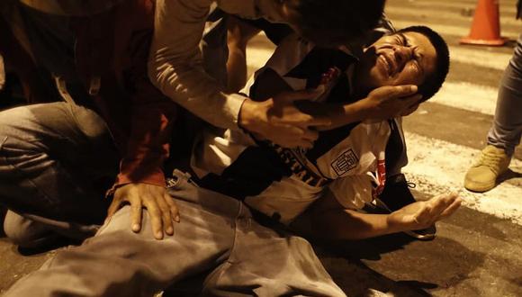 Protestas en el Centro de Lima dejaron decenas de jóvenes heridos. (GEC)