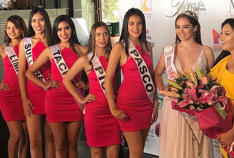 Usma Syed representa a Tacna en el Miss Teen Model Perú 2018