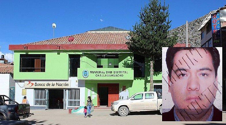 Capturan a exgerente de Municipalidad de Challhuahuacho Néstor Enríquez
