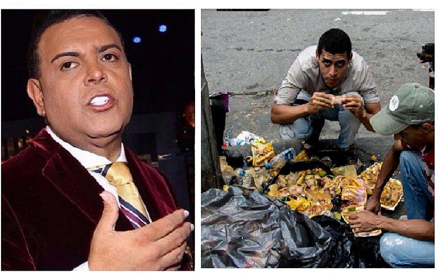Andrés Hurtado 'Chibolín' graba cómo hambre en Venezuela obliga a comer de la basura (VIDEO)