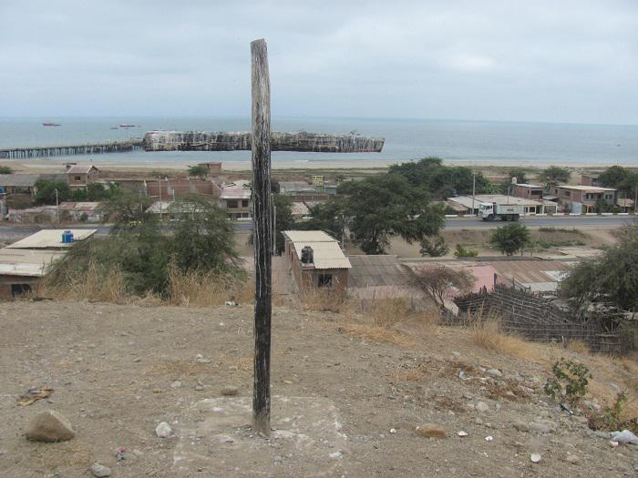 'Cruz de la Conquista' olvidada por autoridades de Tumbes