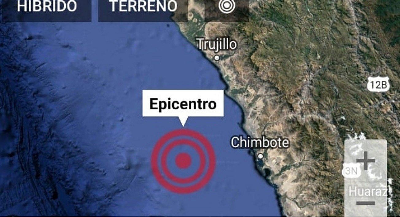 Fuerte temblor con epicentro en Chimbote también se sintió en Trujillo