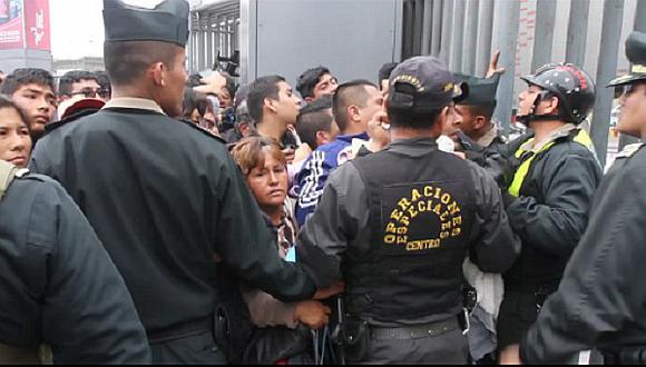 ​Perú vs Argentina: Continúan incidentes por venta de entradas en el Estadio Nacional