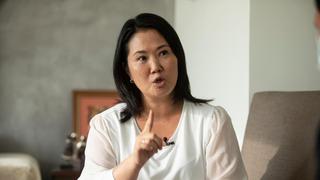 Keiko Fujimori dice que FP no apoyará “ninguna iniciativa que busque algún tipo de censura o vacancia del presidente”