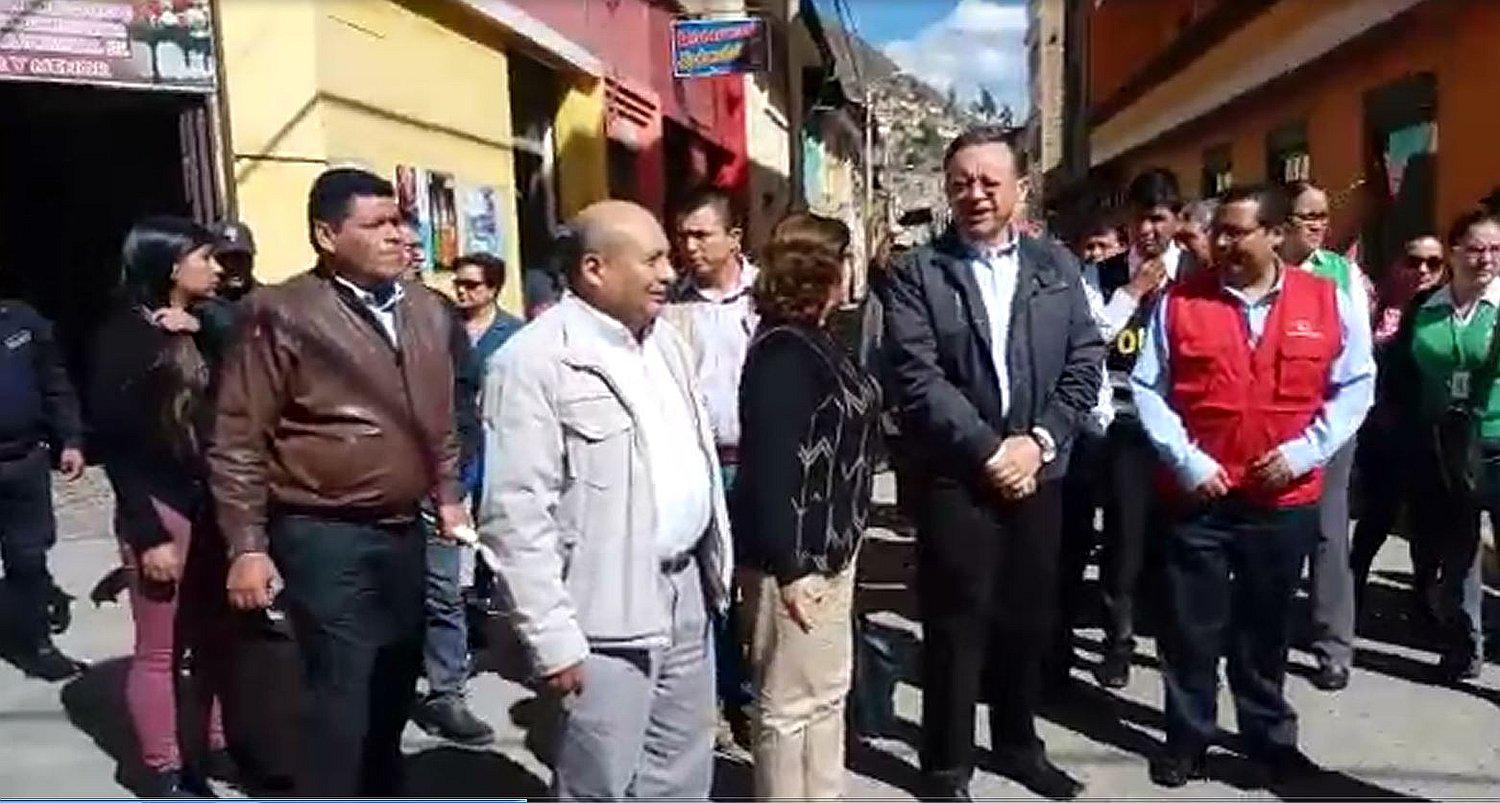 Contralor Edgar Alarcón participó en Simulacro de Sismo y Tsunami en Tarma (VIDEO)