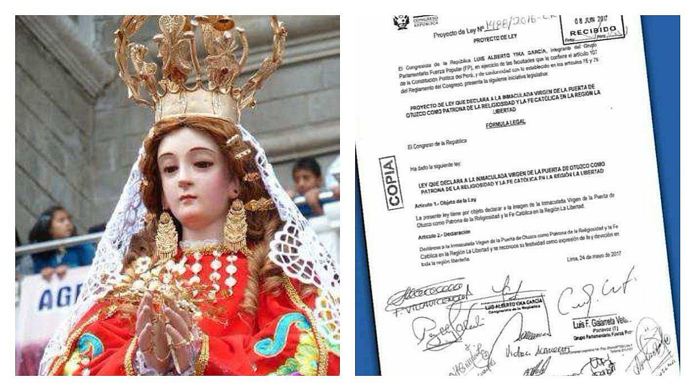 Declaran Patrona de la Espiritualidad Religiosa a la Virgen de la Puerta 