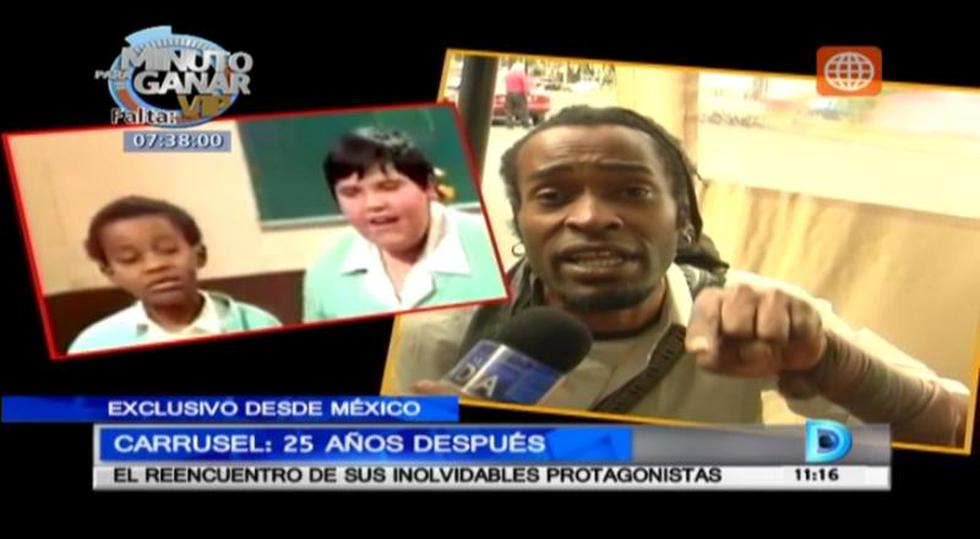 Carrusel de Niños: Jaime Palillo, Cirilo, Marcelina, Daniel y Laurita juntos