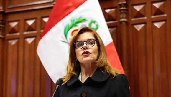 Mercedes Araoz renunció de manera irrevocable a la vicepresidencia el 1 de octubre del 2019. (Foto: Congreso de la República)