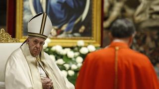 Papa Francisco nombró a 13 cardenales y les advirtió del peligro de la corrupción