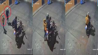 La Libertad: Criminales le quitan motocicleta a repartidor de comida (VIDEO)