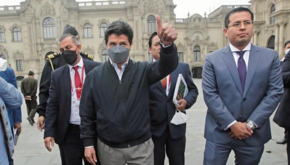 Pedro Castillo decidió no recibir a la Comisión de Fiscalización en Palacio de Gobierno. Foto: GEC