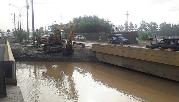 Continúan los trabajos de limpieza en el río Huaycoloro para evitar desbordes