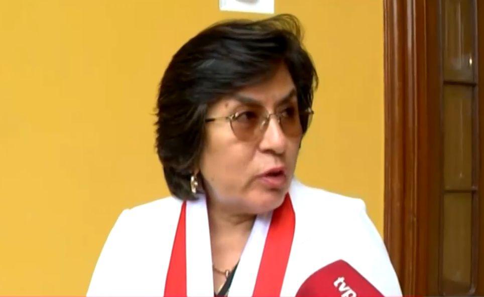 La magistrada precisó que este beneficio se aplicaría a reos condenados por “ciertos delitos que no sean terrorismo, tráfico de drogas, corrupción o violencia en contra de los Derechos Humanos”. (Foto: TV Perú)