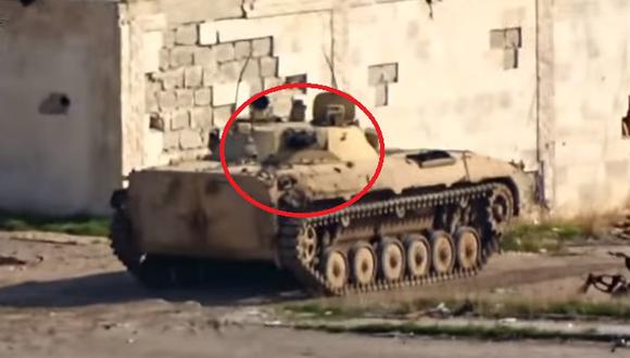 YouTube: Impactante disparo de tanque sirio deja fuera de combate a yihadista (VIDEO)