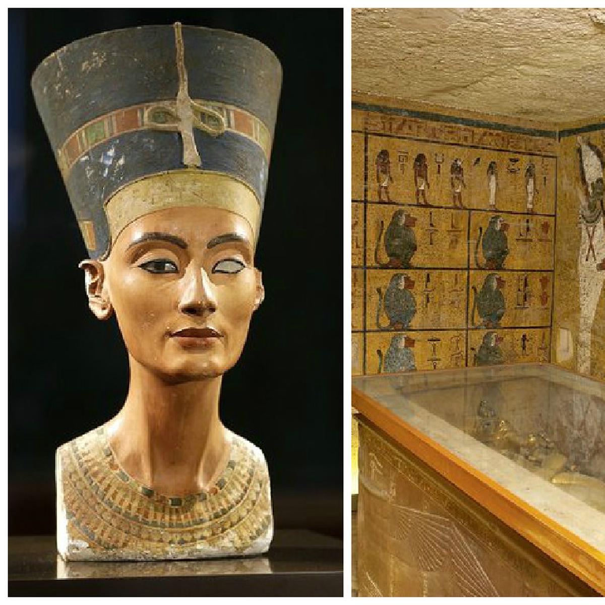 Egipto: ¿Yace la reina Nefertiti junto a la tumba de Tutankamón? | MUNDO |  CORREO