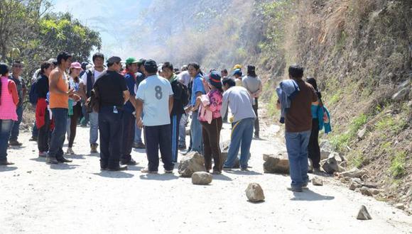 La Convención: Recomiendan evitar ruta a Machu Picchu por conflictos sociales