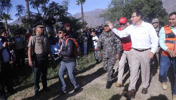 Martín Vizcarra realizará el Simulacro Nacional de Sismo en Yungay (FOTOS)