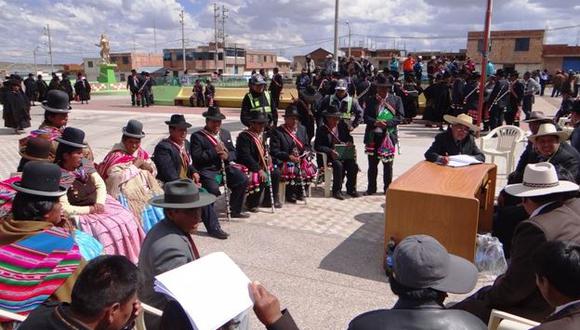 Suspenden concurso de danzas por sequía en comunidad de Puno