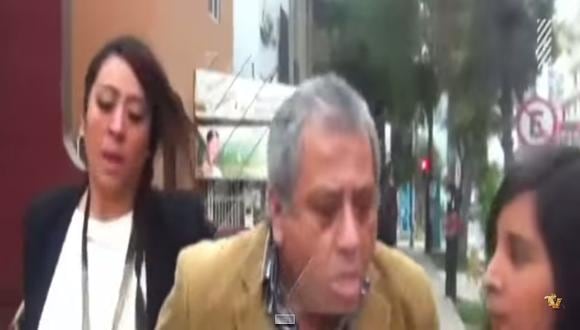 ​Esto es Guerra: Padre de Katy Sáenz escupió a reportera (VIDEO)