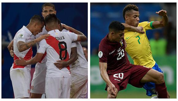 Copa América: ​tabla de posiciones del Grupo A tras victoria de Perú y el empate entre Brasil y Venezuela