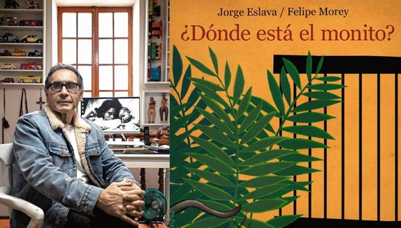 Reseñamos “¿Dónde está el monito?”, el más reciente libro de Jorge Eslava que cuenta con las ilustraciones de Felipe Morey.