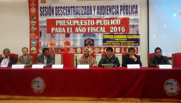 Cusco: gobernador Regional de Madre de Dios sustentó avances y ejecución de presupuesto