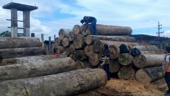 ​Incautan madera de procedencia ilegal valorizada en más de S/7 millones
