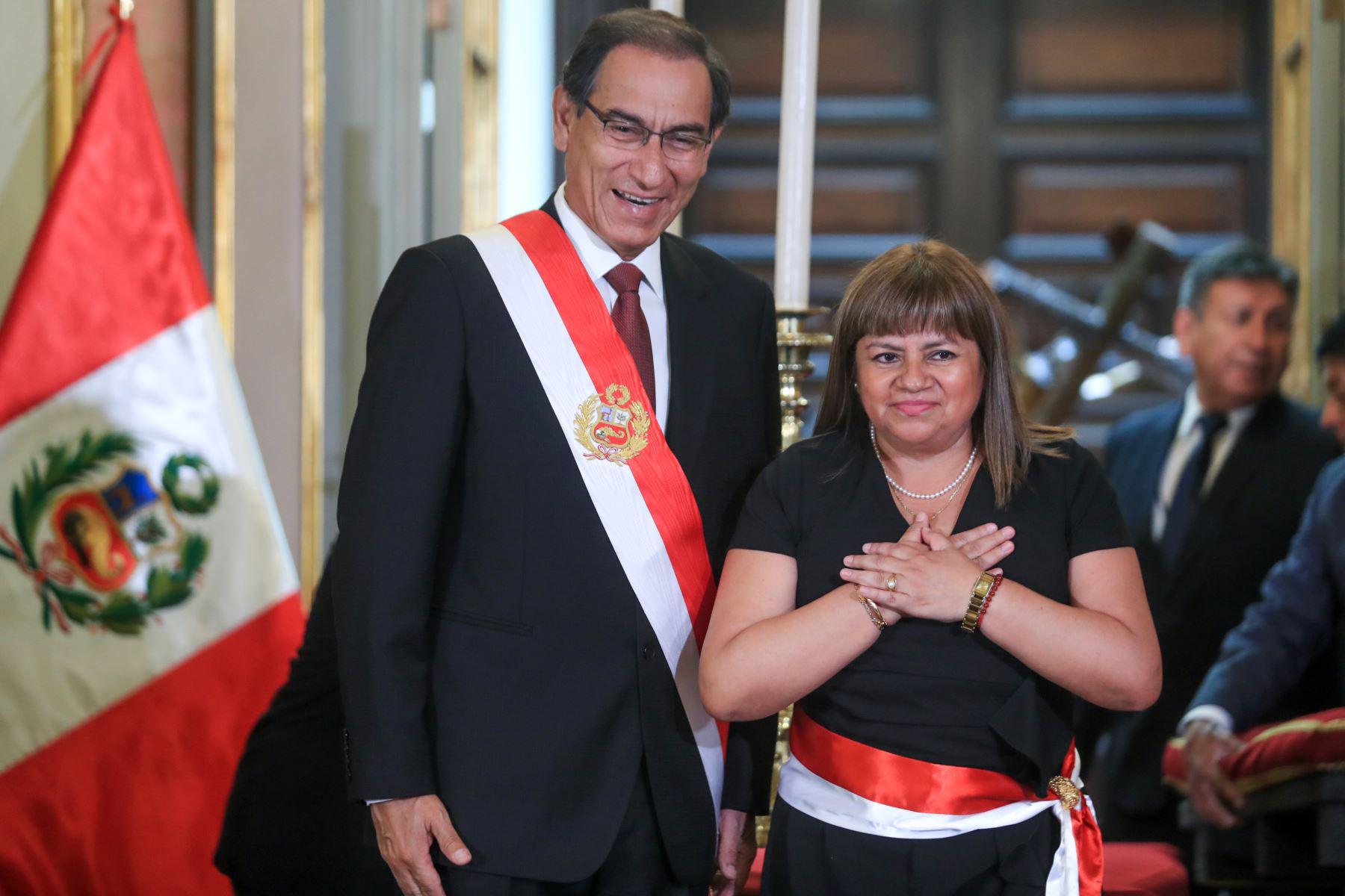 Exministra de Salud Zulema Tomás dio positivo a coronavirus, según su hija . (Foto: Presidencia Perú)