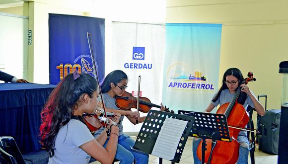 Siderperú y Aproferrol patrocinarán a Orquesta Sinfónica Infantil Juvenil