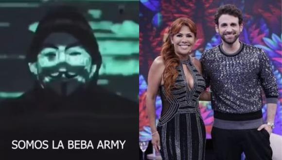 El grupo de Facebook 'Beba Army' amenaza a Rodrigo González y a Magaly Medina. | Foto: Composición.