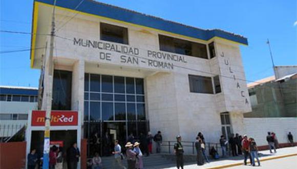 Reducen presupuesto en un 50% para tema de seguridad en la municipalidad de San Román