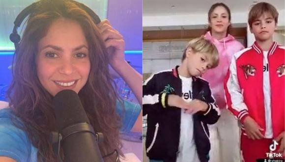 Milan y Sasha, hijos de Shakira y el deportista Gerard Piqué, se ganaron los elogios en redes sociales por su talento para el baile. (Foto: @shakira)