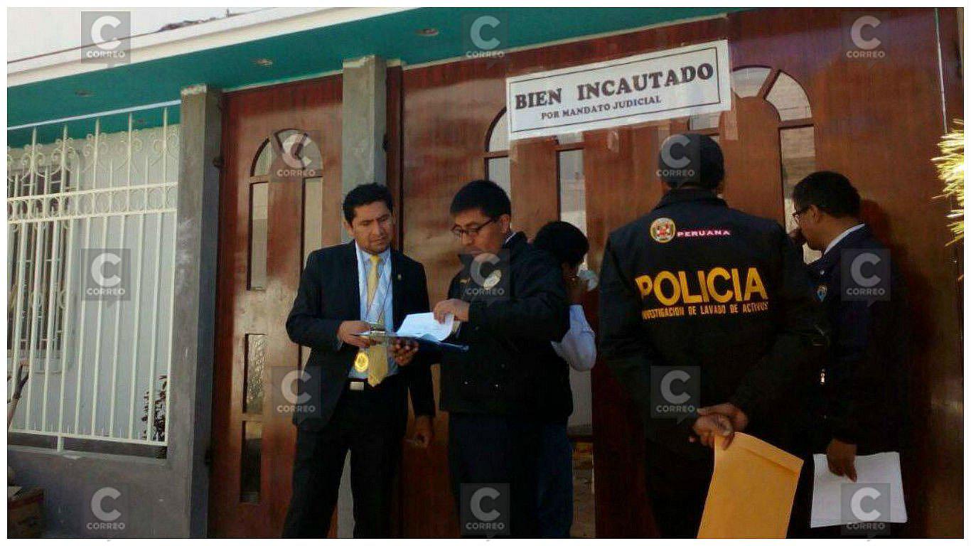 Huancayo: ​Fiscalía de lavado de activos allana casa de narcotraficante 