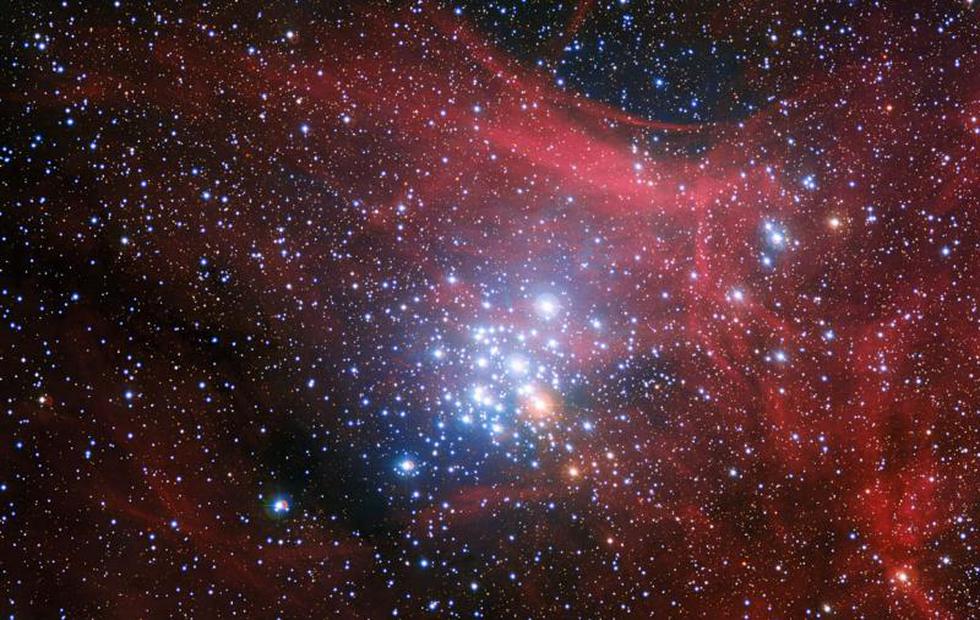Captan nueva imagen de cúmulo estelar en la Constelación de Carina (VIDEO)