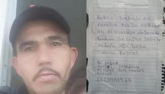 Hombre escribió su cv a mano y recibió propuestas de trabajo. | Foto: Televisa.