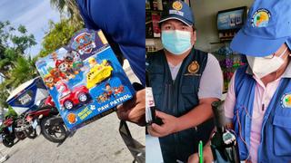 Nuevo Chimbote: Fiscalía detecta venta de juguetes sin autorización sanitaria
