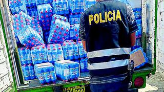 La Policía decomisa más de 7 mil frascos de lejía sin registro sanitario