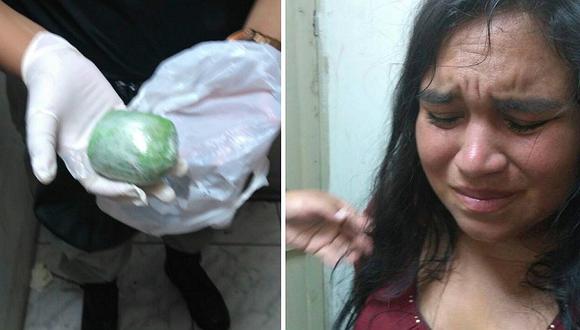 Trujillo: Mujer trata de ingresar droga al penal El Milagro (VIDEO) 