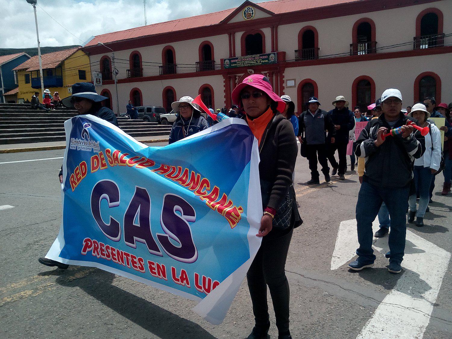 Convocatoria CAS para el sector salud  queda en suspenso