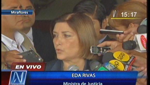 Ministra Rivas niega que médicos de Fujimori integren junta que ve trámite de indulto