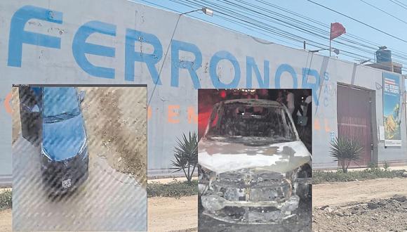 Tres delincuentes ingresaron como clientes a empresa Ferronor ubicada en la carretera Chiclayo - Lambayeque. Portaban armas de fuego de largo alcance.