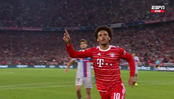 Dos goles en cuatro minutos para el Bayern Munich vs. Barcelona. (Foto: captura ESPN)