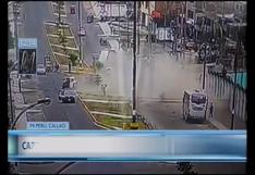 Mi Perú: Video muestra choque de camión contra unidades públicas que causó muerte de un menor
