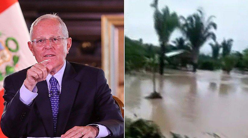 PPK ante inundación en región San Martín: "Estoy coordinando toda la ayuda y apoyo"
