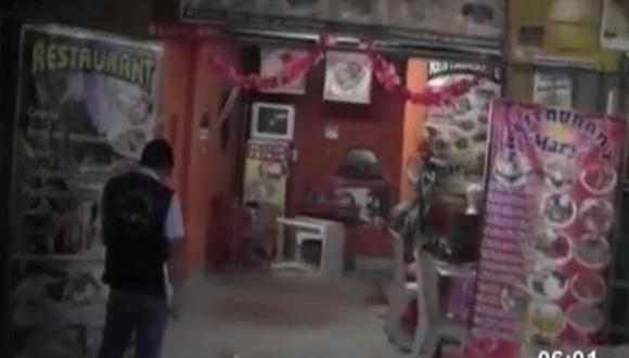 ​Huachipa: matan a comensales en un restaurante (VIDEO)