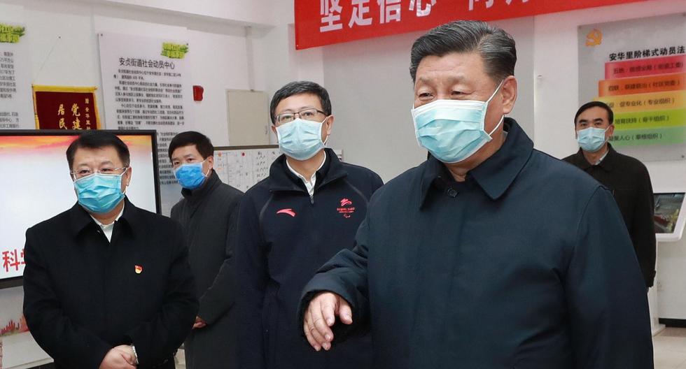 Xi Jinping, ausente cuando empezó la crisis, aparece desde febrero en los medios como el artífice de la lucha contra el nuevo coronavirus, dando “instrucciones” y “discursos importantes”. (EFE).