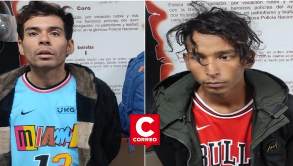 Los detenidos fueron identificados como Allixon Daniel Reyes Ortiz (24) y José Antonio Arriachi Díaz (28).