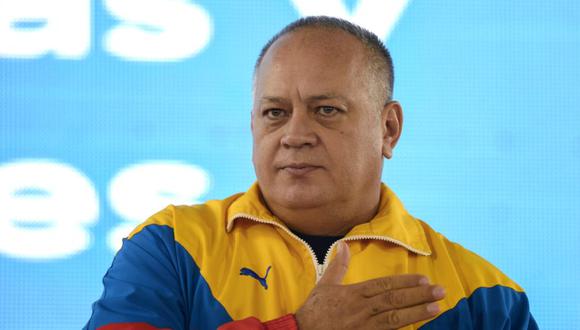Primer vicepresidente del Partido Socialista Unido de Venezuela (PSUV), Diosdado Cabello (Foto: AFP)