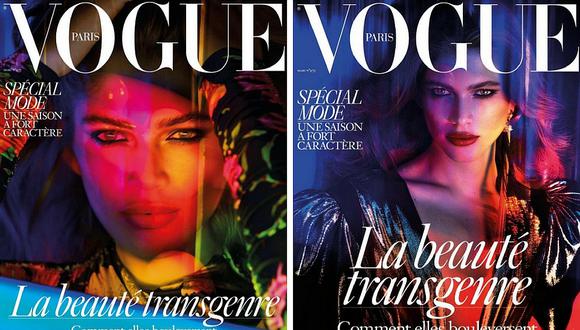Primera transgénero en portada de Vogue París