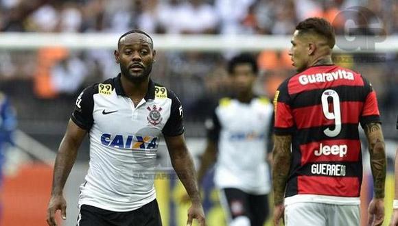 ​Flamengo, con Paolo Guerrero, perdió 1-0 frente a Corinthians